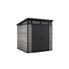 Zahradní domek Keter PENT Signature 7x7 Storm Grey, s podlahou, 612038