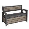 Zahradní lavice Keter Deco Garden Bench Ashwood, 612056