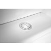 Sapho IMALA WC kombi, Vortex Rimless, spodní/zadní odpad, bílá PC107V