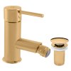 SEINA - Bidetová baterie s výpustí, Zlatá - kartáčovaná SE945.0KZK, RAV Slezák