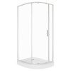 32960 sprchovy kout aplomo solid 100x80 s vanickou provedeni leve