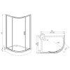 32957 2 sprchovy kout aplomo solid 100x80 nahres