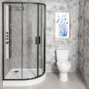 32969 1 sprchovy kout aplomo solid 100x80 d black l v interieru