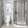 32969 7 sprchovy kout aplomo solid 100x80 d black p v interieru