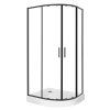 32969 5 sprchovy kout aplomo solid 100x80 d black l