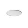 KANLUX AZPO stropní LED svítidlo, ø 225mm, 11,8W, 3000/4000/6000K, IP54, bílá 31512