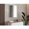 32999 4 lavedo zrcadlo simple square white v interieru