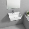 Aqualine REEMA keramické umyvadlo 45x35cm, bílá NP440
