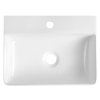 Aqualine MERCY keramické umývátko 40x30cm, bílá NP422