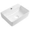 Aqualine MERCY keramické umývátko 40x30cm, bílá NP422