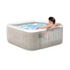 Vířivý bazén INTEX PureSpa Chevron Bubble Deluxe pro 4 osoby 28446NP