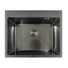 Koer Nerezový dřez MIXXUS MH6050 DECOR GRAPHITE se sifonem, grafitový 00-00000672