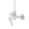 Koer Sprchový sloup s baterií MIXXUS PREMIUM ALEX 003-J WHITE-CHROME, bílý-chrom 00-00000611
