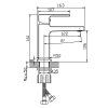 Koer Umyvadlová baterie MIXXUS PREMIUM KANT 001 (NUT) 00-00000545