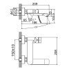 Mixxus Vanová baterie MIXXUS PREMIUM BOLERO 009 00-00000541