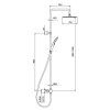 KOER Sprchový sloup s termostatem KI-53017-02 00-00000020
