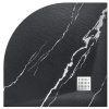 ctvrtkruhova sprchova vanicka vexo marble cerna