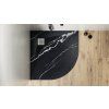 ctvrtkruhova sprchova vanicka vexo marble cerna