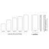 koupelnovy radiator se zrcadlem indivi new