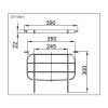 plastova vylevka sty 350 s rostem sty 351
