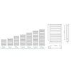 koupelnovy radiator piko cerna barva