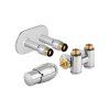 thermcomb set stredovy ventil z4k s pripojenim pro elektrickou tyc