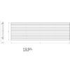 koupelnovy radiator cover h new