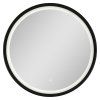 zrcadlo s led osvetlenim geisa black
