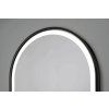 zrcadlo s led osvetlenim erfurt black