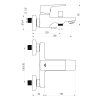 vanova baterie modena 10k chrom