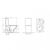 kombi wc robusto rimless se slim sedatkem soft close