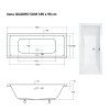 obdelnikova vana quadro slim