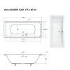obdelnikova vana quadro slim