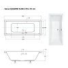 obdelnikova vana quadro slim