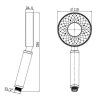 sprchova ruzice luna 622143