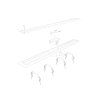 odtokovy zlab standardline black