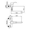 sprchova baterie yuta y 12c