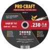 6296 rezny kotouc procraft cd230x16 cd230x16
