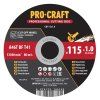 6287 rezny kotouc procraft cd115x10 cd115x10