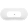 Polysan VIVA O oválná vana 175x80x47cm, bílá 79119