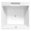 Polysan CAME čtvercová vana s konstrukcí 175x175x50cm, bílá 23611