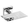 Sapho X-SQUARE mýdlenka obdélníková s otvory, chrom XQ800