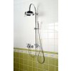 Sapho VANITY sprchový sloup k napojení na baterii, hlavová, ruční sprcha, chrom SET061