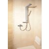 Aqualine ROME sprchový sloup k napojení na baterii, hlavová, ruční sprcha, chrom SL760