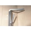 Aqualine ROME sprchový sloup k napojení na baterii, hlavová, ruční sprcha, chrom SL760
