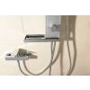 Aqualine ROME sprchový sloup k napojení na baterii, hlavová, ruční sprcha, chrom SL760