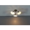 Sapho NAPOLI stropní svítidlo, 3xE14,40W, 230V, IP21, keramické stínítko, bronz MC613