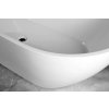 Polysan REDUTA volně stojící vana litý mramor 171x81x46cm, bílá 72842