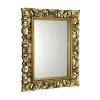 Sapho SCULE zrcadlo ve vyřezávaném rámu 70x100cm, zlatá IN163