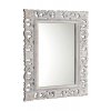 Sapho SCULE zrcadlo ve vyřezávaném rámu 70x100cm, bílá IN171